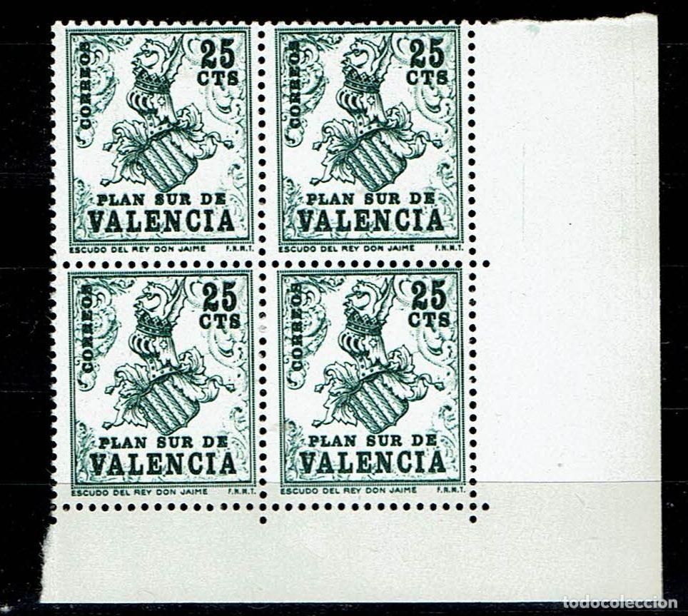 Sellos: VALENCIA 1963 - SELLO N&ordm; 1 PLAN SUR DE VALENCIA - Foto 1