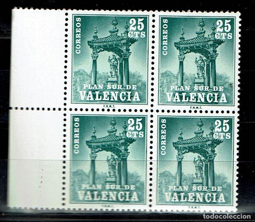 Sellos: VALENCIA 1971 - SELLO N&ordm; 6PLAN SUR DE VALENCIA - Foto 1