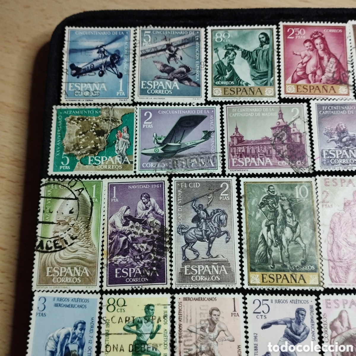 Sellos: Lote de sellos, Espa&ntilde;a, usados. - Foto 2