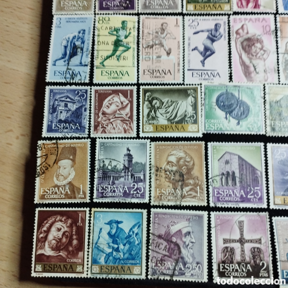 Sellos: Lote de sellos, Espa&ntilde;a, usados. - Foto 4