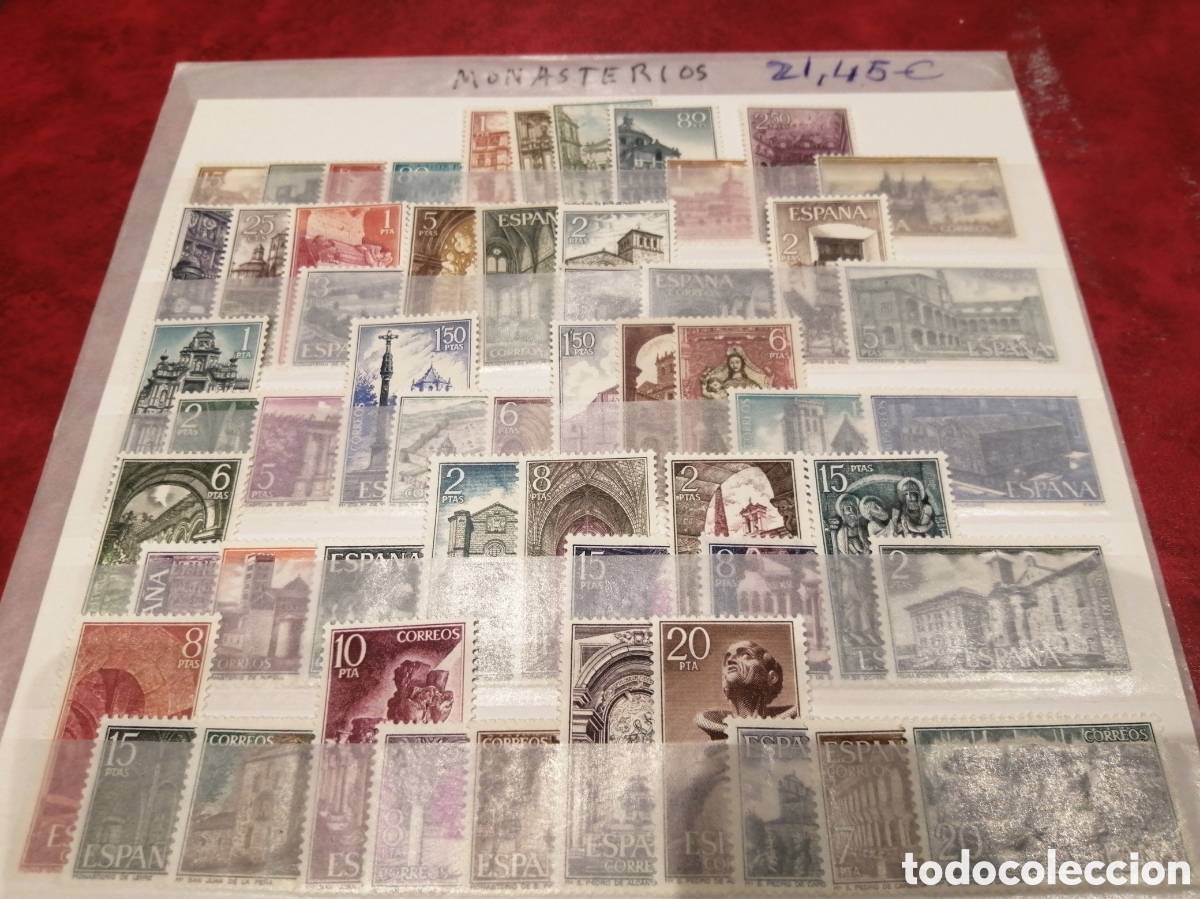 Sellos: SERIE MONASTERIOS DESDE 1959 HASTA 1977 - Foto 1