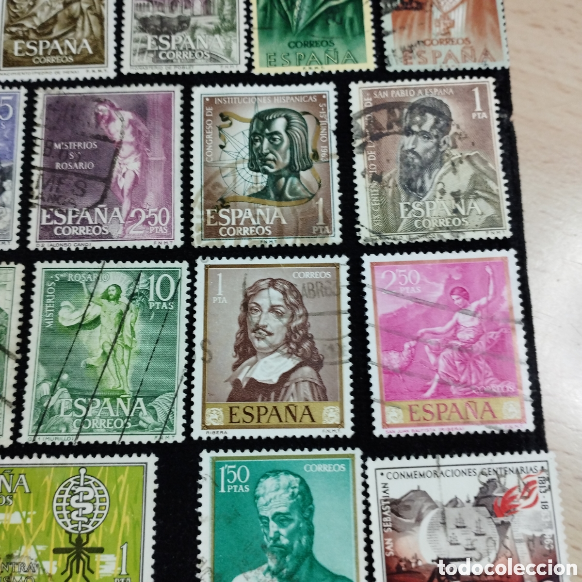 Sellos: Lote de sellos, Espa&ntilde;a, usados. - Foto 5