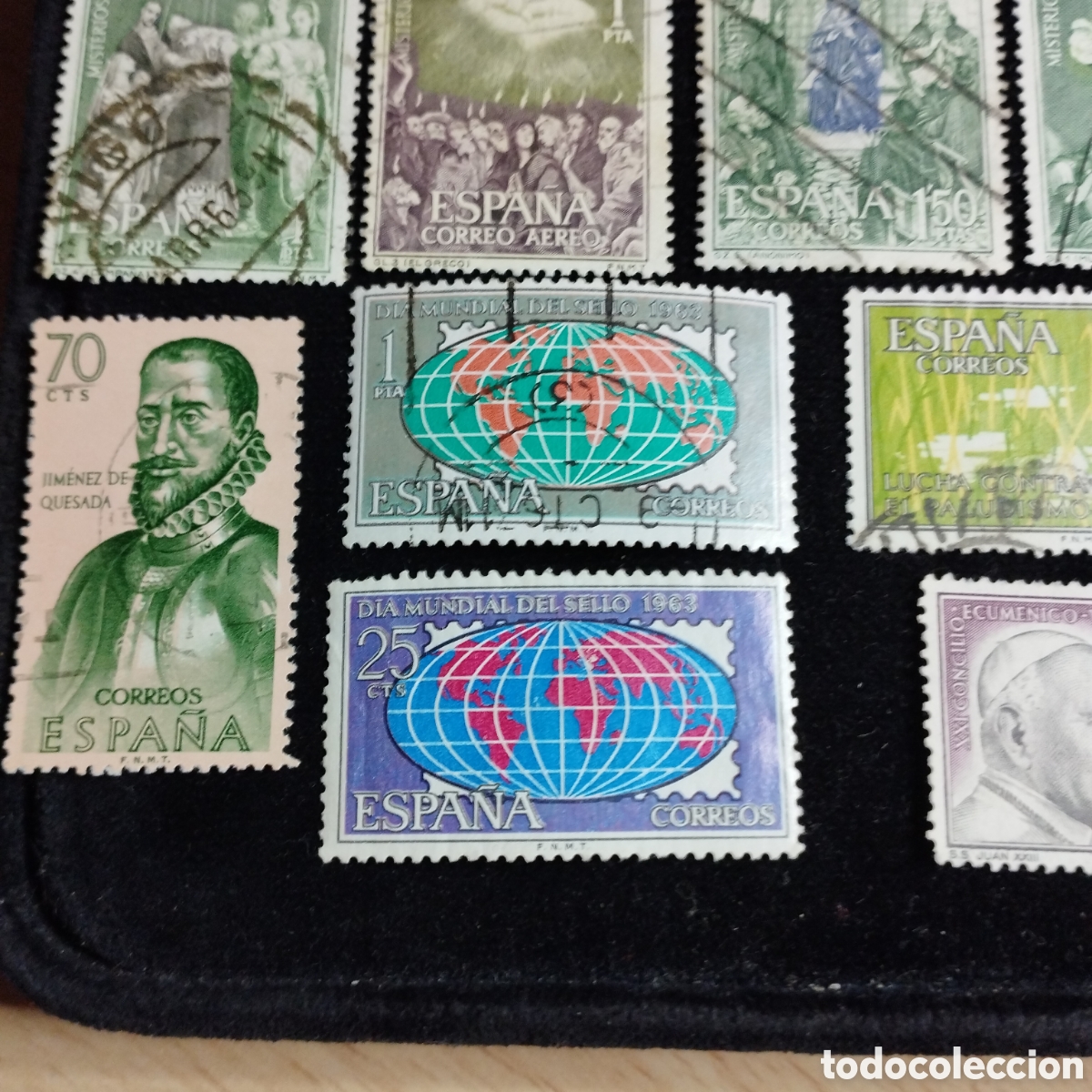 Sellos: Lote de sellos, Espa&ntilde;a, usados. - Foto 6