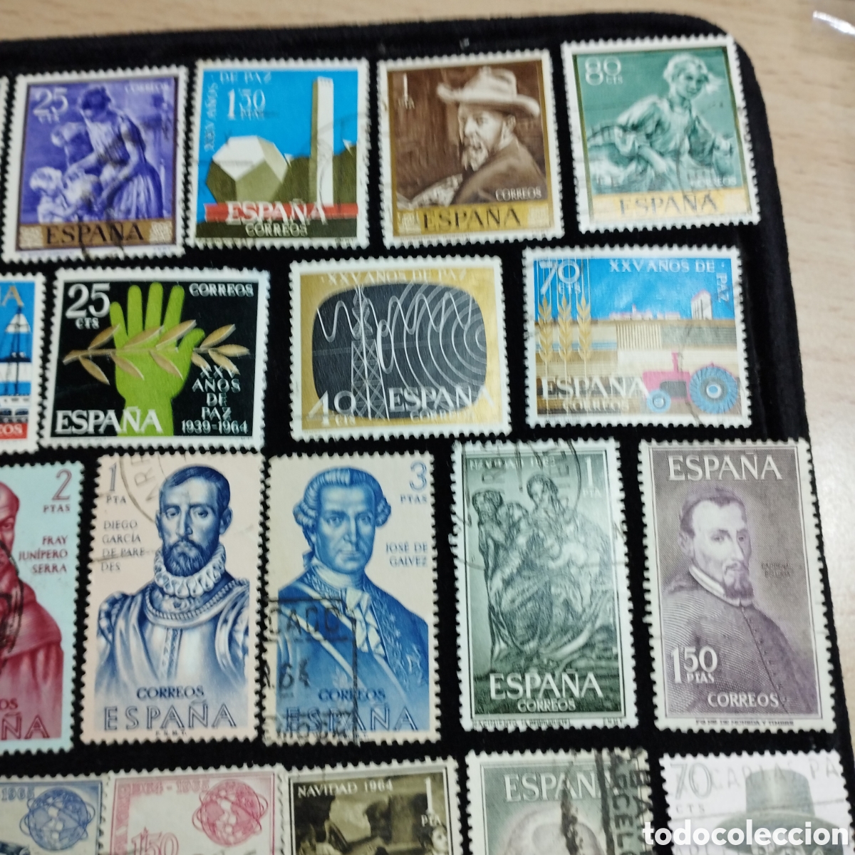 Sellos: Lote de sellos, usados, Espa&ntilde;a. - Foto 3