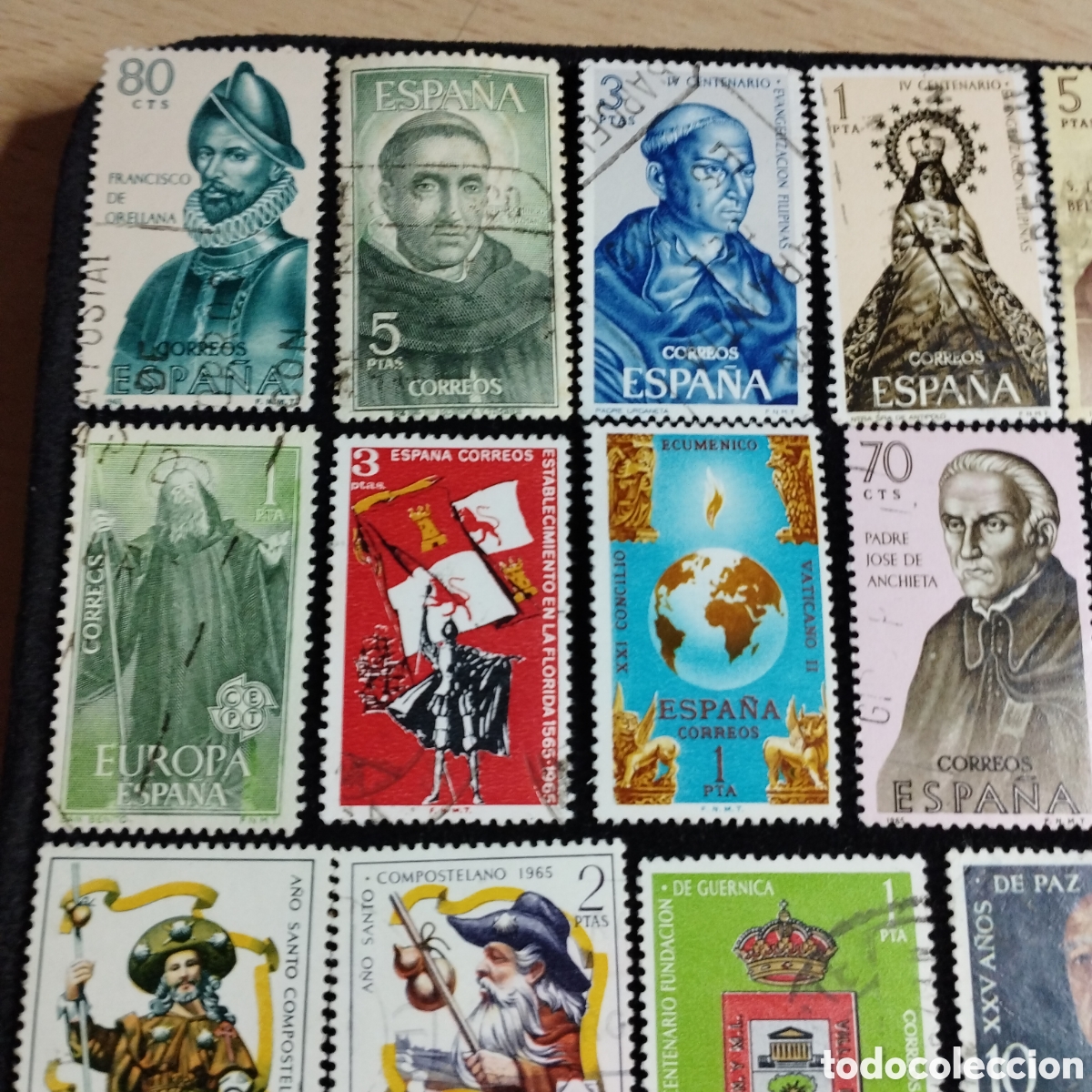 Sellos: Lote de sellos, usados, Espa&ntilde;a. - Foto 2