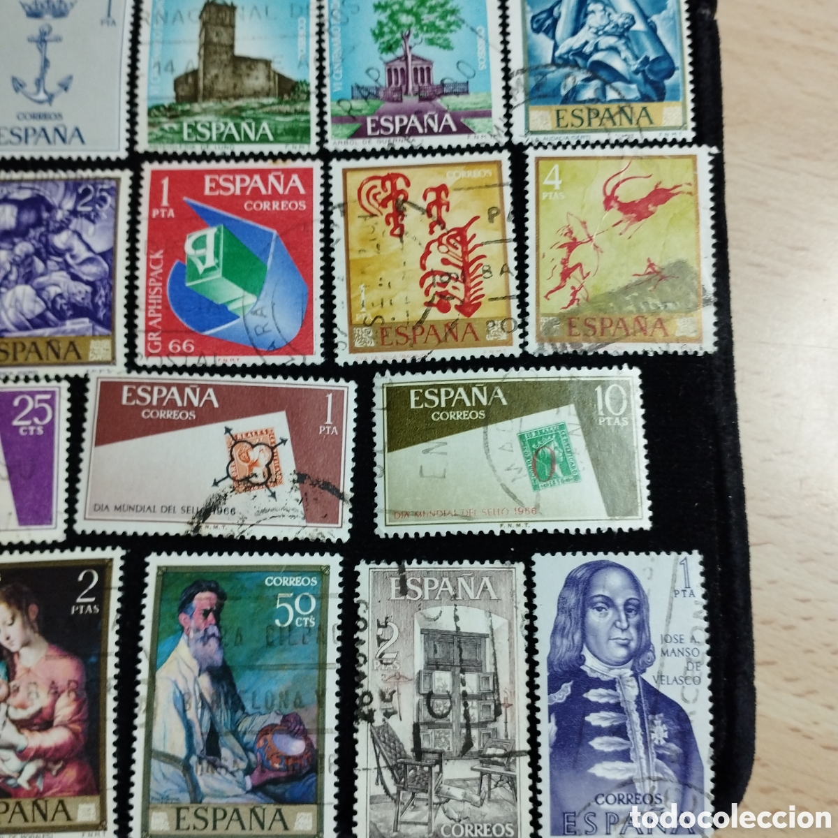 Sellos: Lote de sellos, usados, Espa&ntilde;a. - Foto 7