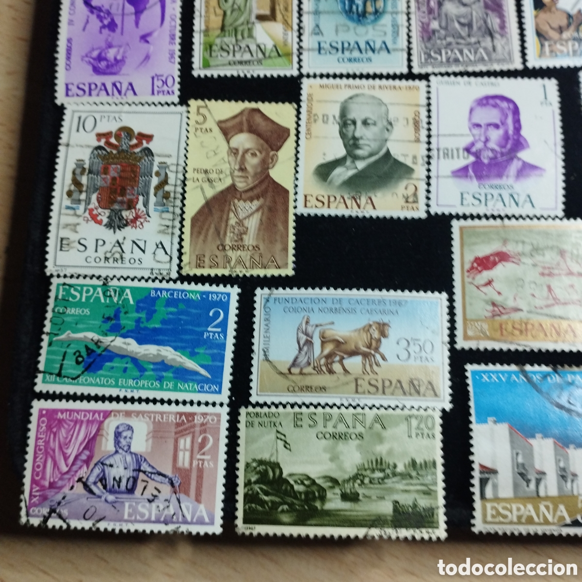 Sellos: Lote de sellos, usados, Espa&ntilde;a. - Foto 6