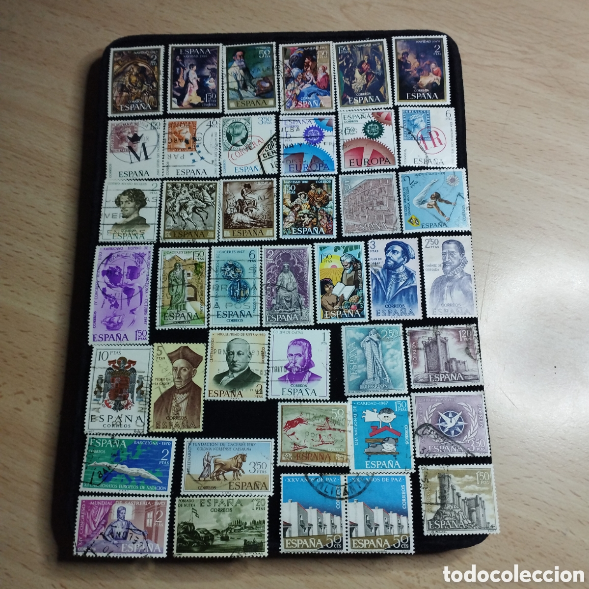 Sellos: Lote de sellos, usados, Espa&ntilde;a. - Foto 1