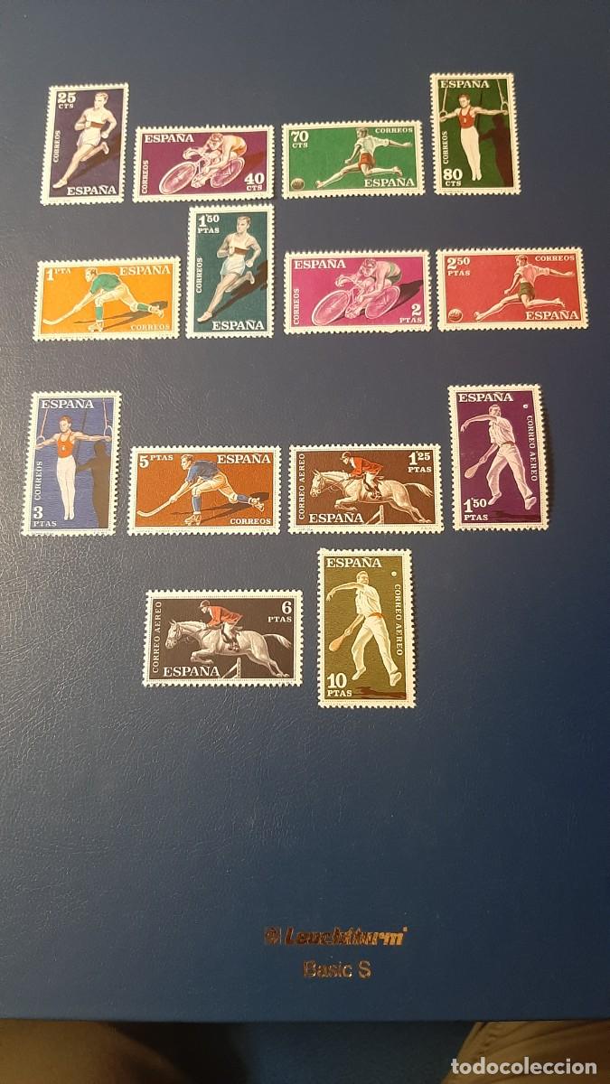 Sellos: Edifil 1306/1319. Deportes. A&ntilde;o 1960.