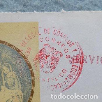 Sellos: Sobre circulado Navidad 1970. Servicio Oficial - Foto 4