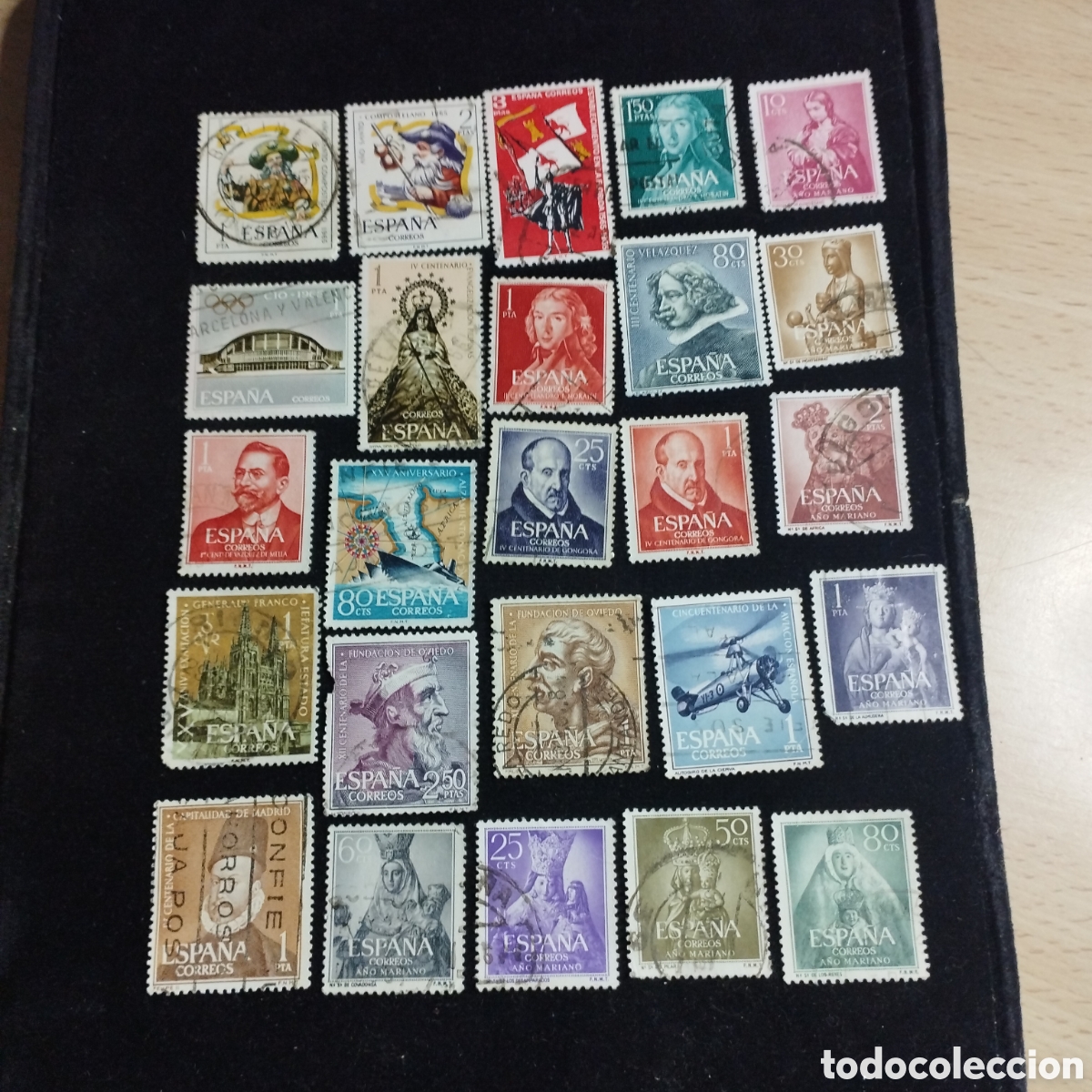 Sellos: Lote de sellos, usados, Espa&ntilde;a. - Foto 1