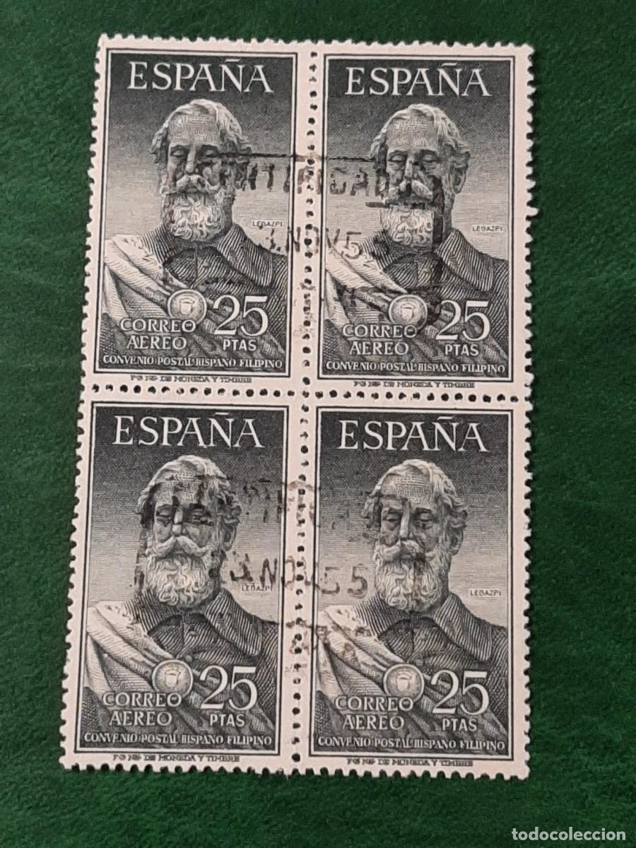 Sellos: Edifil 1124 (4). Legazpi. Bloque de 4 sellos. - Foto 1