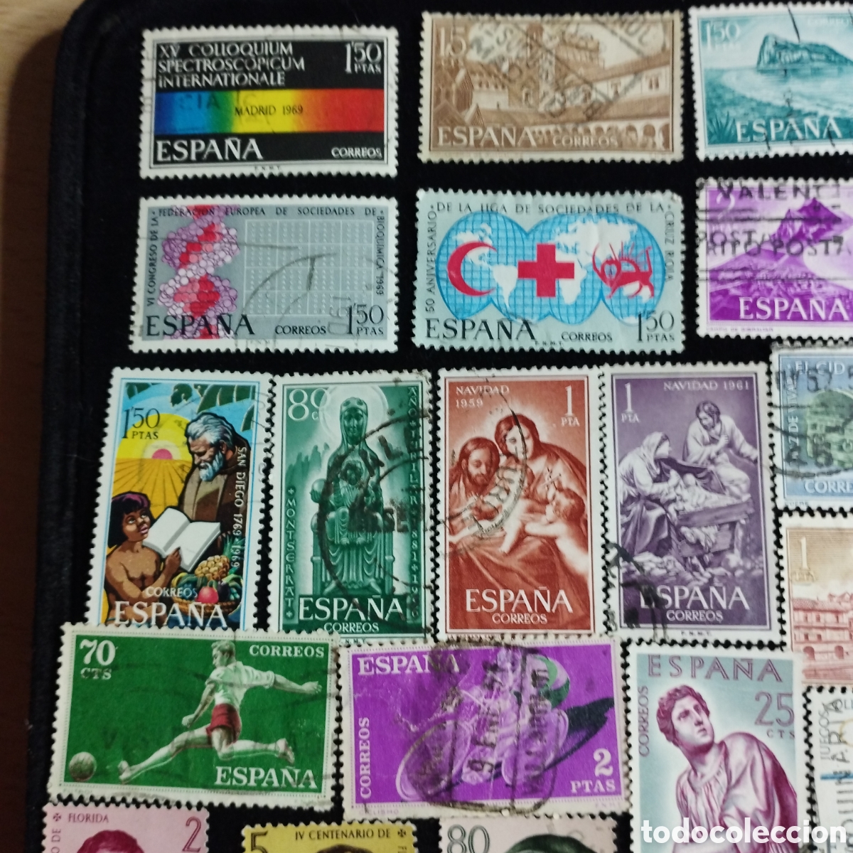 Sellos: Lote de sellos usados, Espa&ntilde;a. - Foto 2
