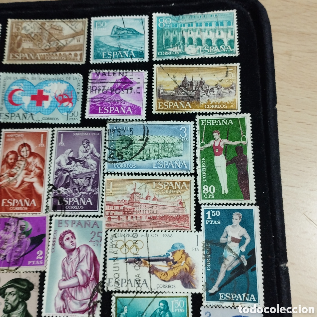 Sellos: Lote de sellos usados, Espa&ntilde;a. - Foto 3