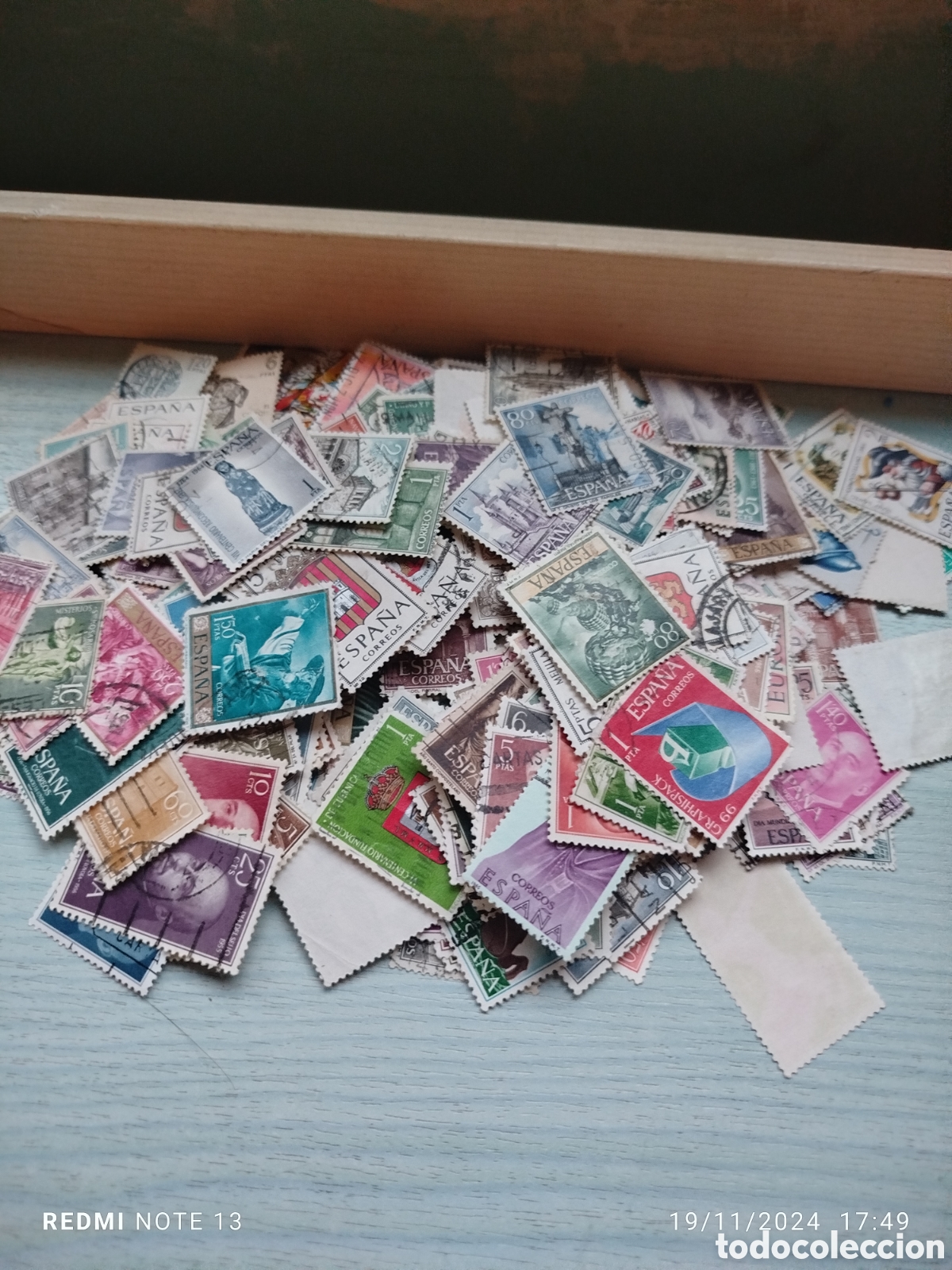 Sellos: ,lote500 sellos matados segundo centenario - Foto 1