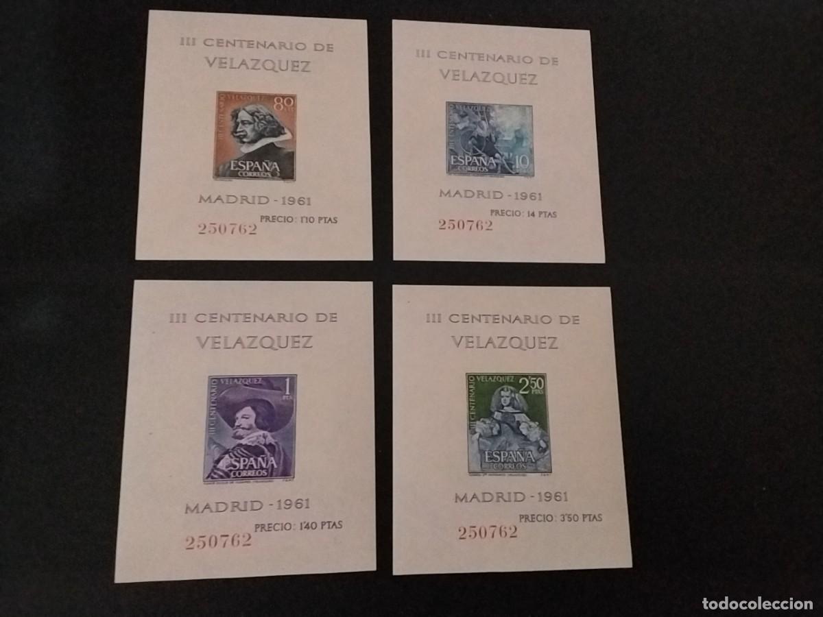 Sellos: Hojas bloque Velazquez - Foto 1