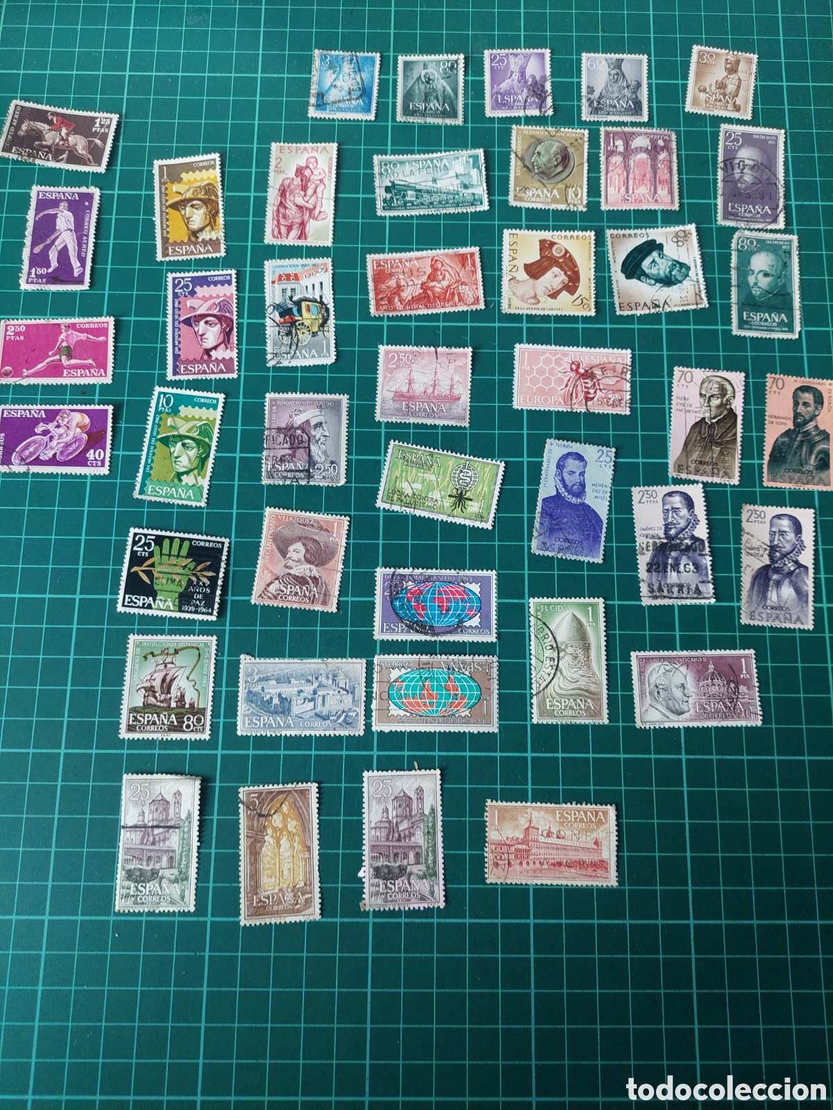 Sellos: SELLOS USADOS II CENTENARIO - Foto 1