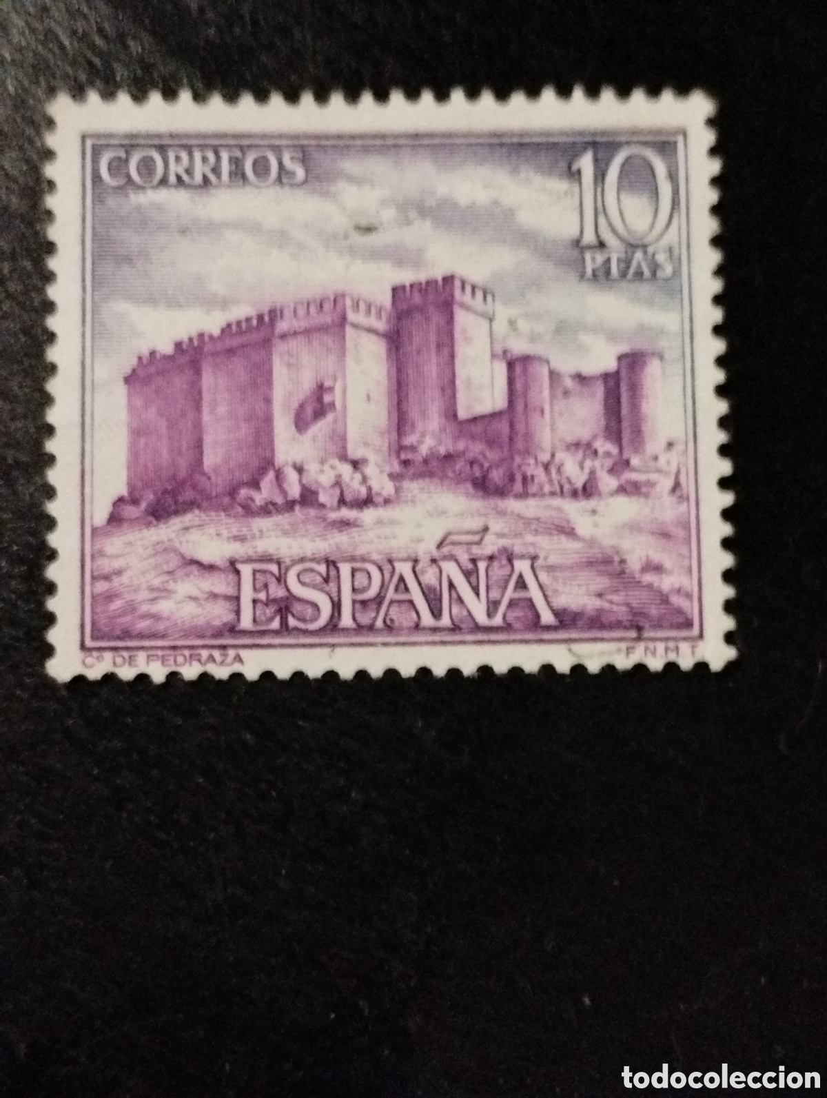 Sellos: 1972. 22 de junio. Castillos de Espa&ntilde;a. Castillo de Pedraza. 2097 - Foto 1