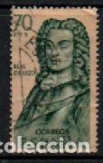 Sellos: Edifil n&ordm; 1375, Blas de Lezo, usado - Foto 1