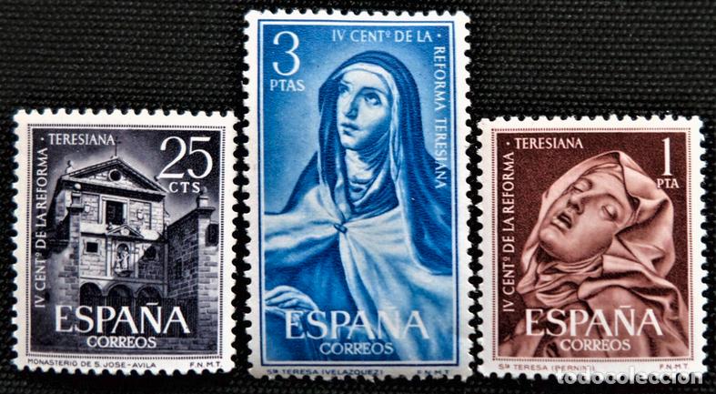 Sellos: Espa&ntilde;a 1962 Reforma Teresiana - Foto 1