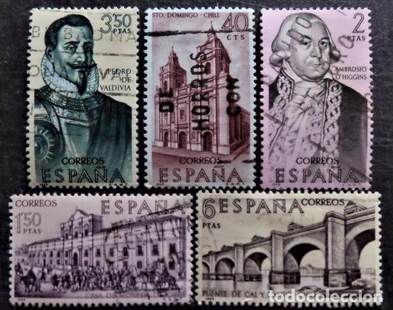 Sellos: Espa&ntilde;a 1969 Forjadores de Am&eacute;rica - Foto 1