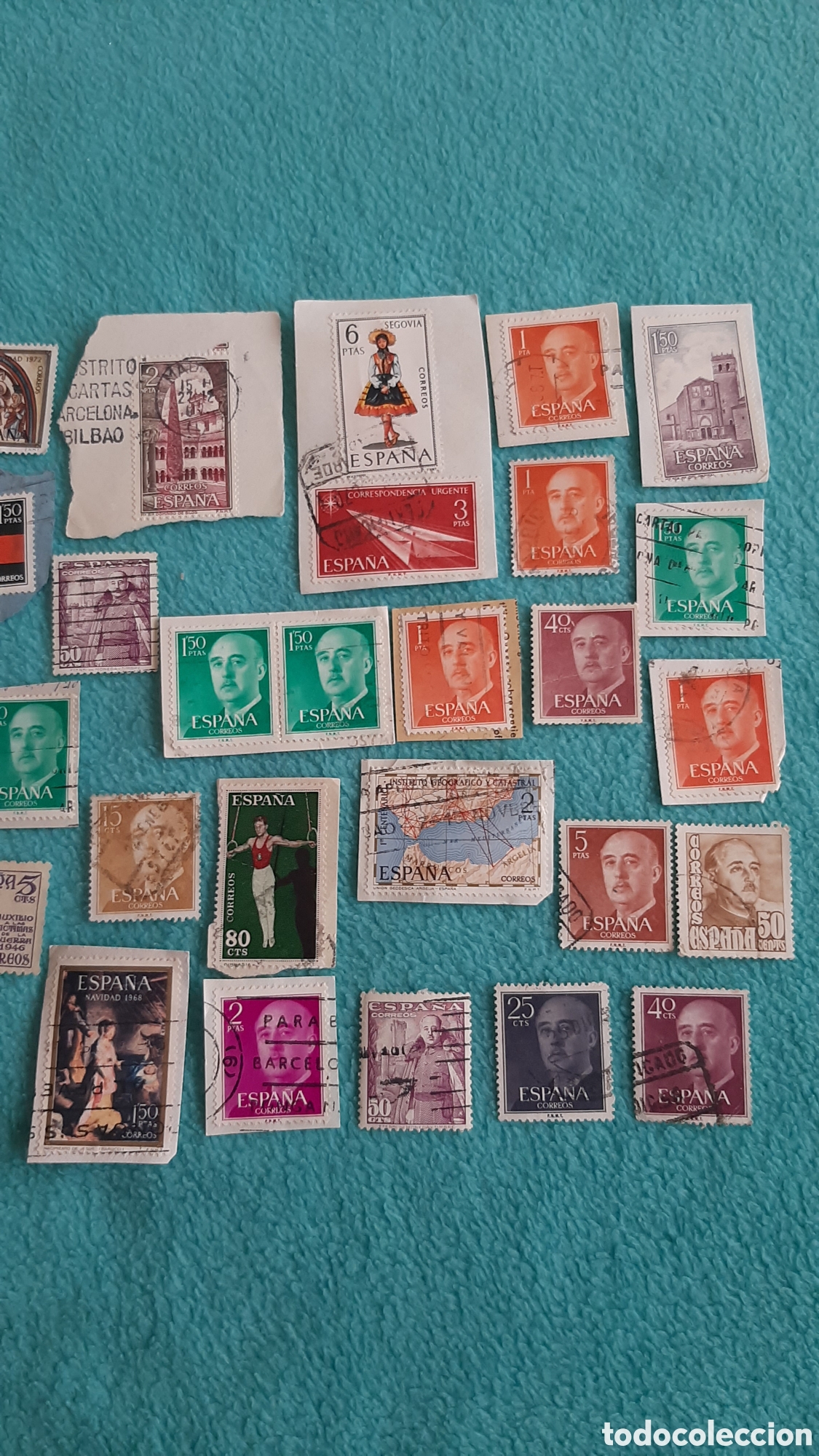 Sellos: (ESPA&Ntilde;A) LOTE DE SELLOS EN USADO - Foto 3