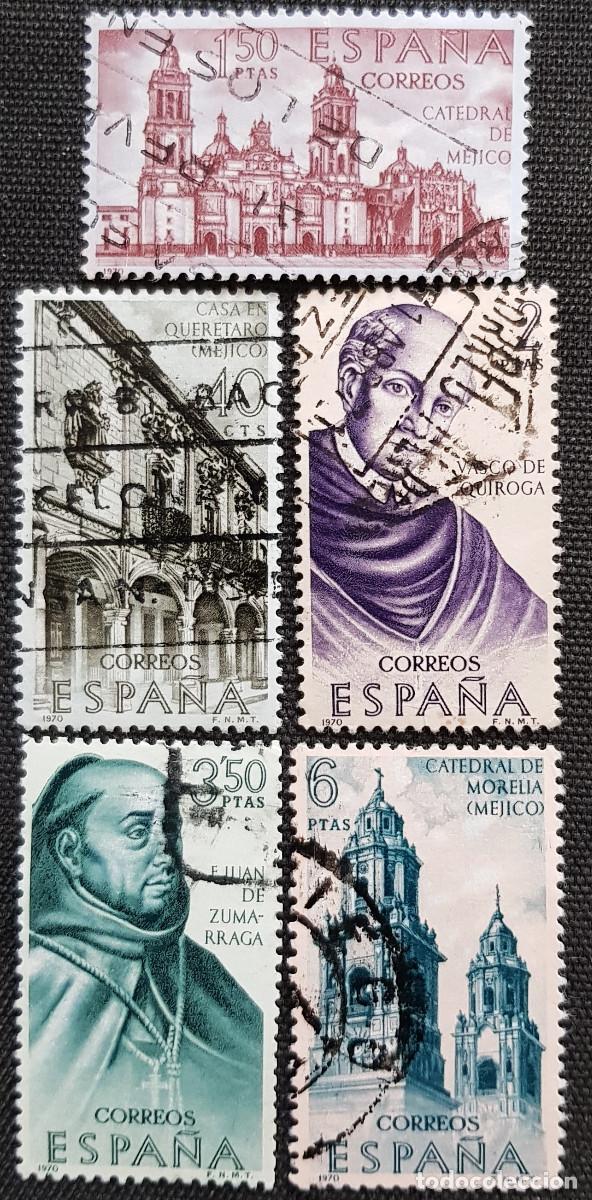 Sellos: Espa&ntilde;a 1970 Forjadores de Am&eacute;rica - Foto 1