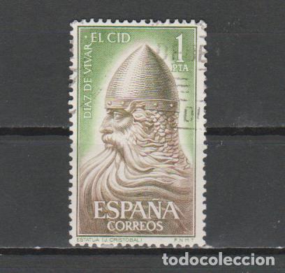 Sellos: ESPA&Ntilde;A. N&ordm; 1444. A&Ntilde;O 1962. EL CID. USADO. - Foto 1