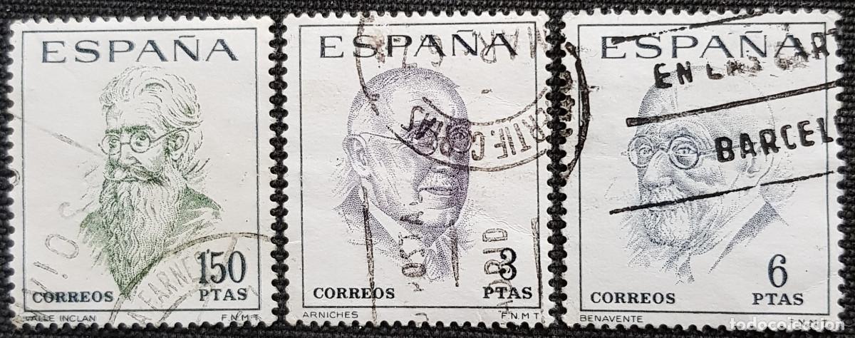 Sellos: Espa&ntilde;a 1966 Literatos espa&ntilde;oles - Foto 1