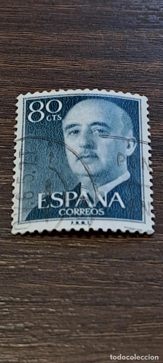 Sellos: SELLO ESPA&Ntilde;A - FRANCO 80 CENTIMOS - Foto 1
