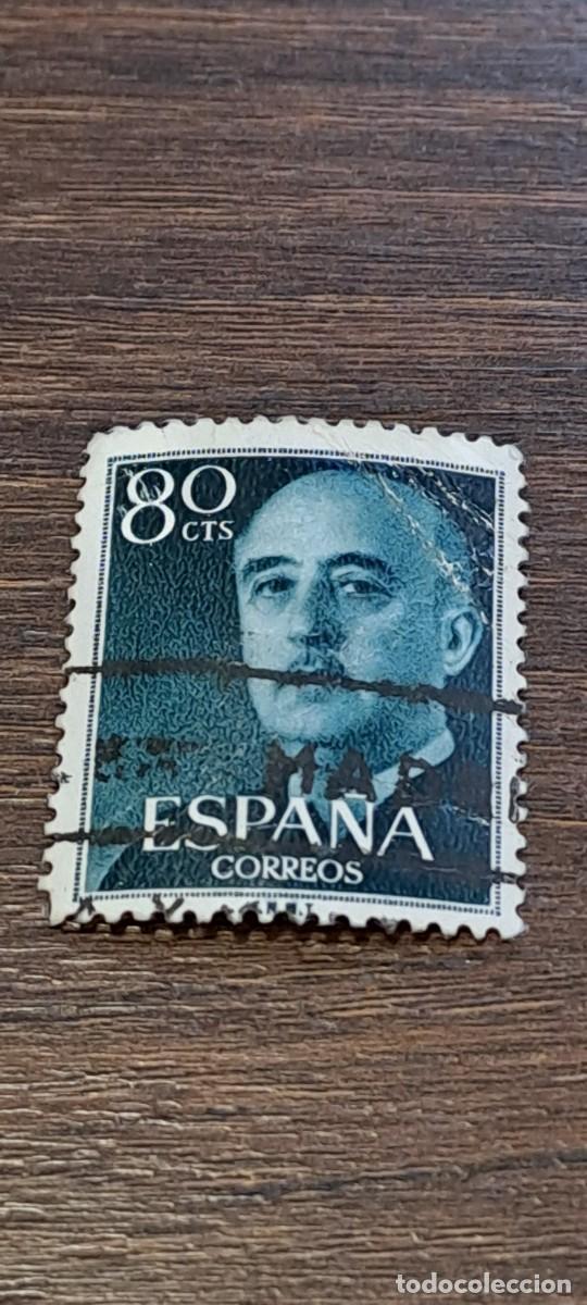 Sellos: SELLO ESPA&Ntilde;A - FRANCO 80 CENTIMOS - Foto 1