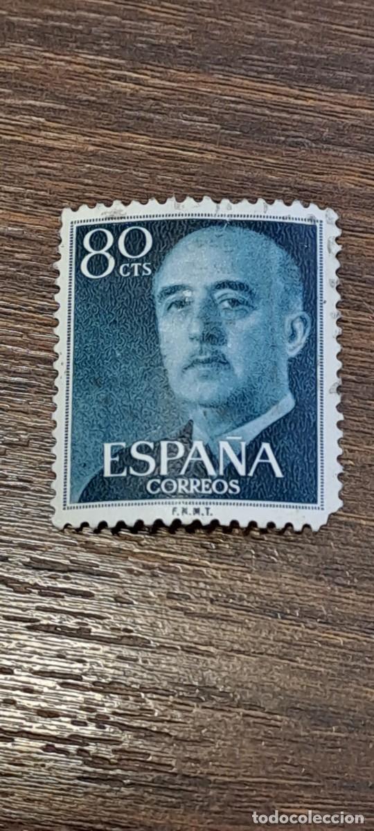 Sellos: SELLO ESPA&Ntilde;A - FRANCO 80 CENTIMOS - Foto 1
