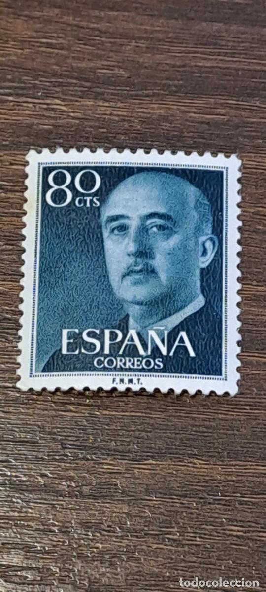 Sellos: SELLO ESPA&Ntilde;A - FRANCO 80 CENTIMOS - Foto 1