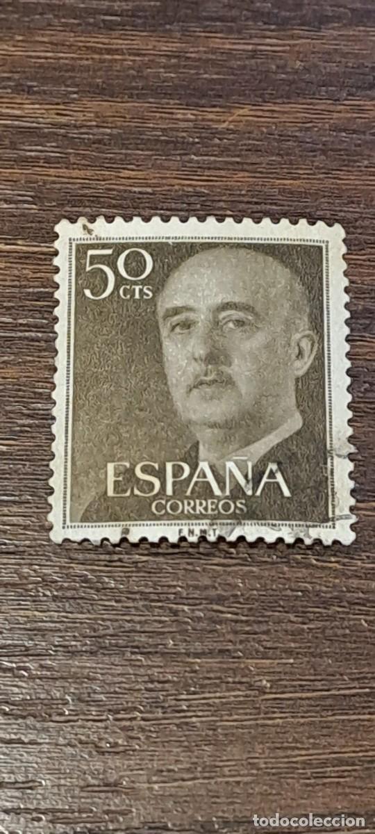 Sellos: SELLO ESPA&Ntilde;A - FRANCO 50 CENTIMOS - Foto 1