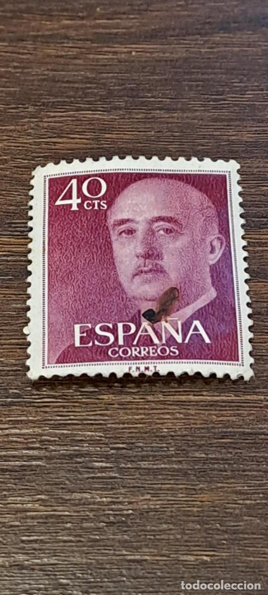 Sellos: SELLO ESPA&Ntilde;A - FRANCO 40 CENTIMOS - Foto 1