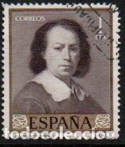 Sellos: EDIFIL 1275, MURILLO: AUTORRETRATO, USADO - Foto 1
