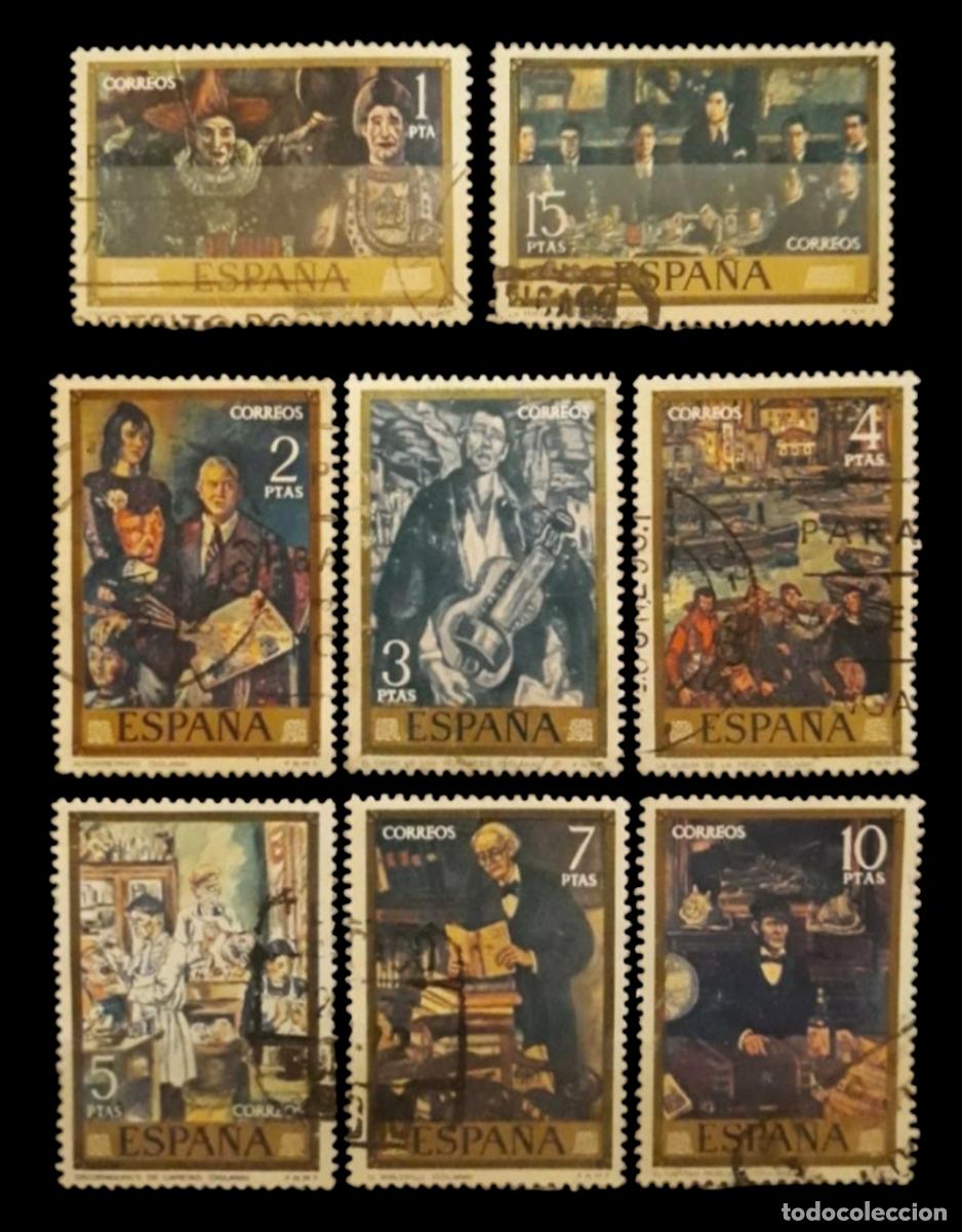 Sellos: ESPA&Ntilde;A 1972 SOLANA. SERIE COMPLETA. USADO - Foto 1