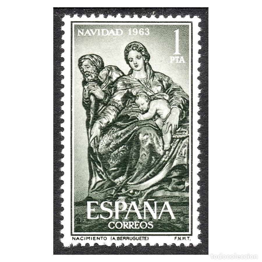 Sellos: B1016# Espa&ntilde;a 1963 [SLL] Navidad (MNH) - Foto 1