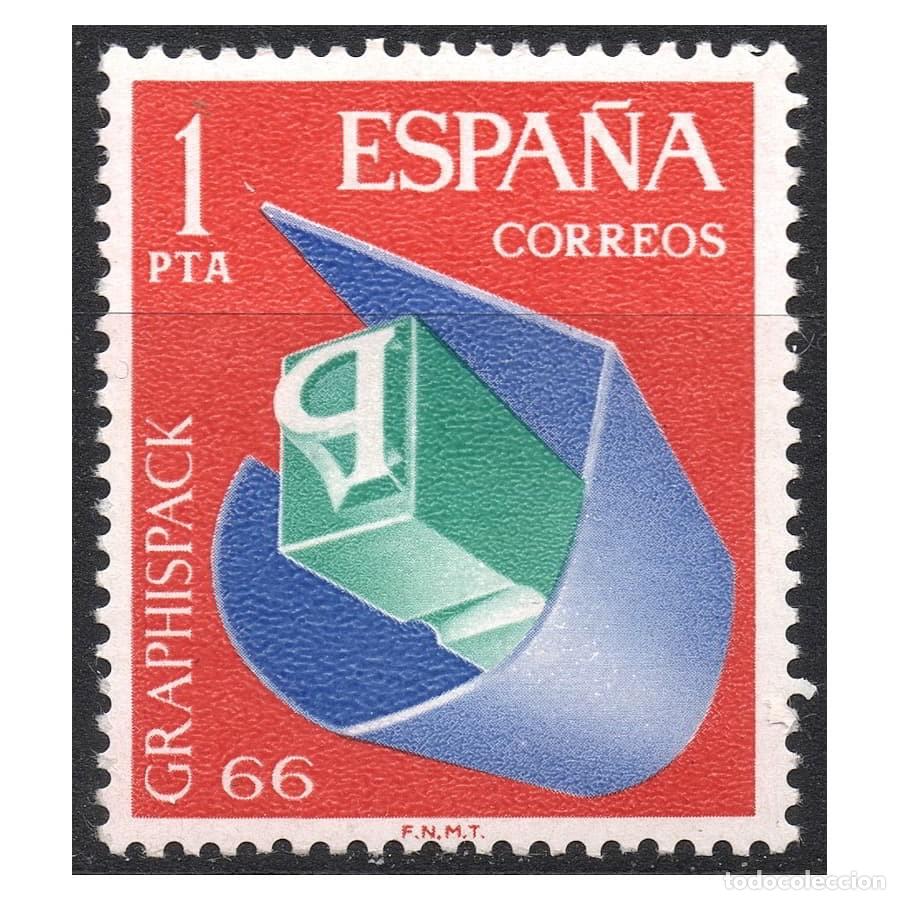Sellos: C0063# Espa&ntilde;a 1966 [SLL] Graphispack 66 (MNH) - Foto 1