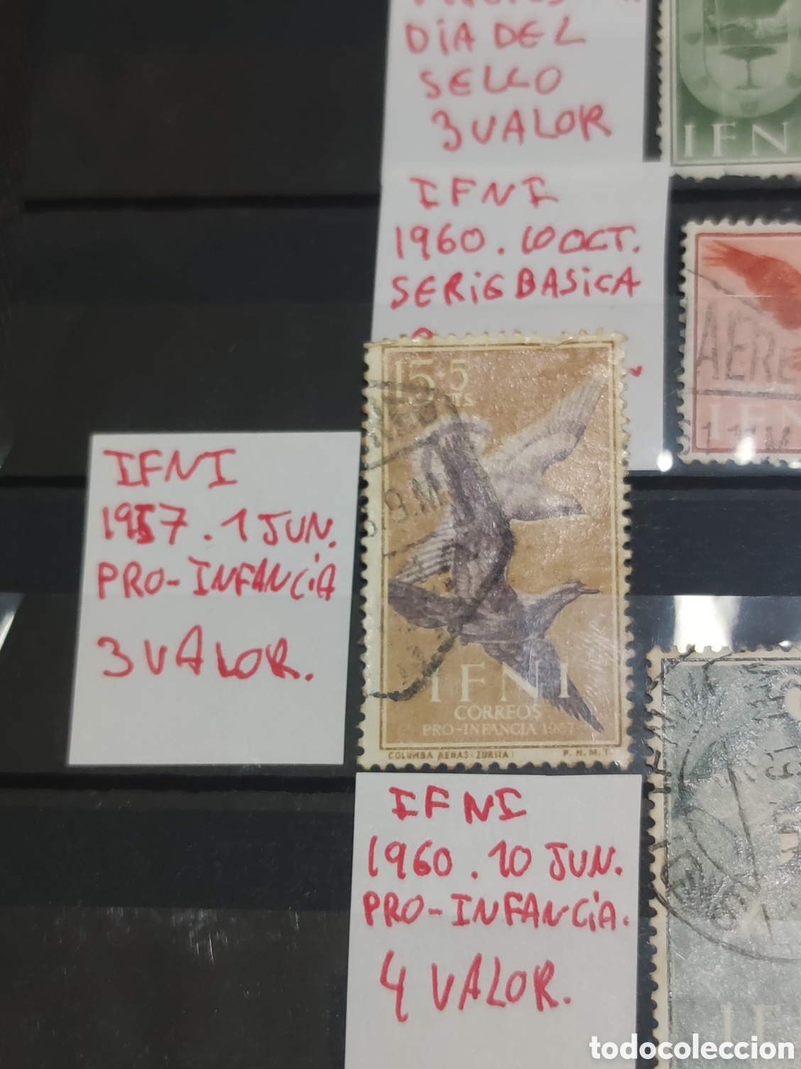Sellos: Lote de sellos IFNI. Varios. - Foto 7