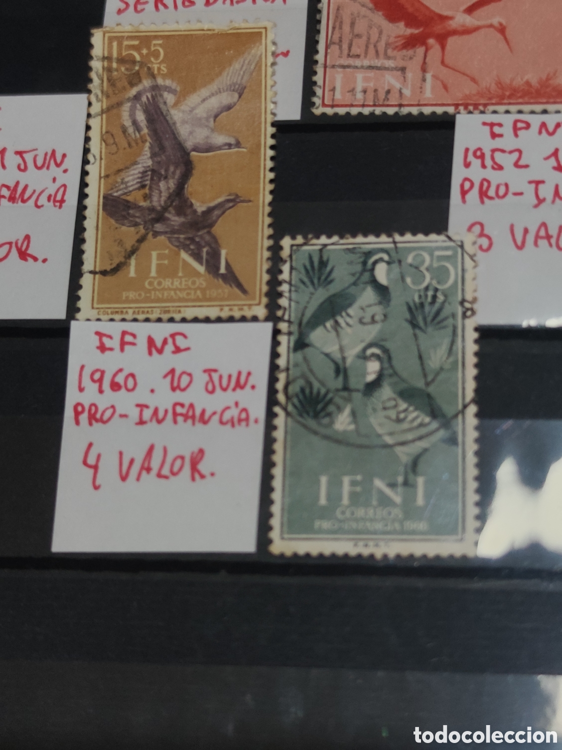 Sellos: Lote de sellos IFNI. Varios. - Foto 8