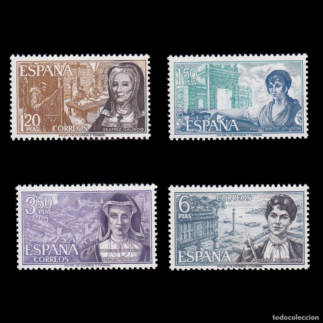 Sellos: Espa&ntilde;a.1968.PESONAJES.Nuevo**.Edifil 1864-1867