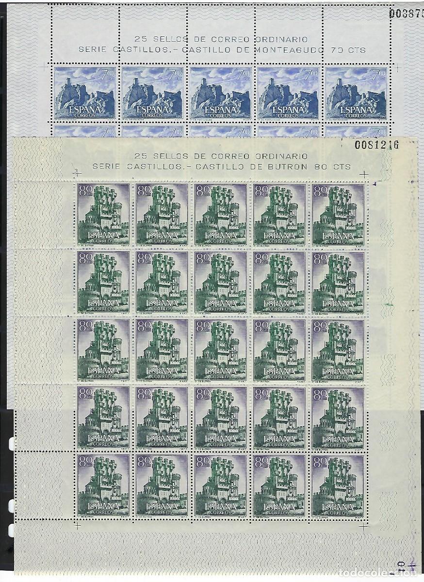 Sellos: ESPA&Ntilde;A. A&ntilde;o 1966. Castillos de Espa&ntilde;a. - Foto 1