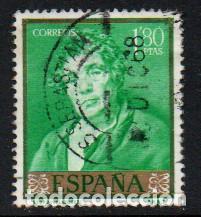 Sellos: EDIFIL 1245, VELAZQUEZ, ESOPO, USADO - Foto 1