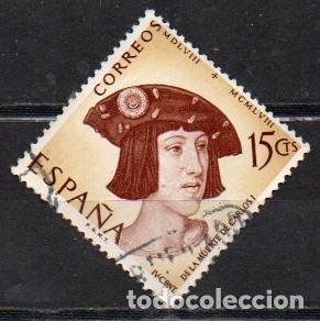 Sellos: EDIIL N&ordm; 1224, Carlos V, usado - Foto 1