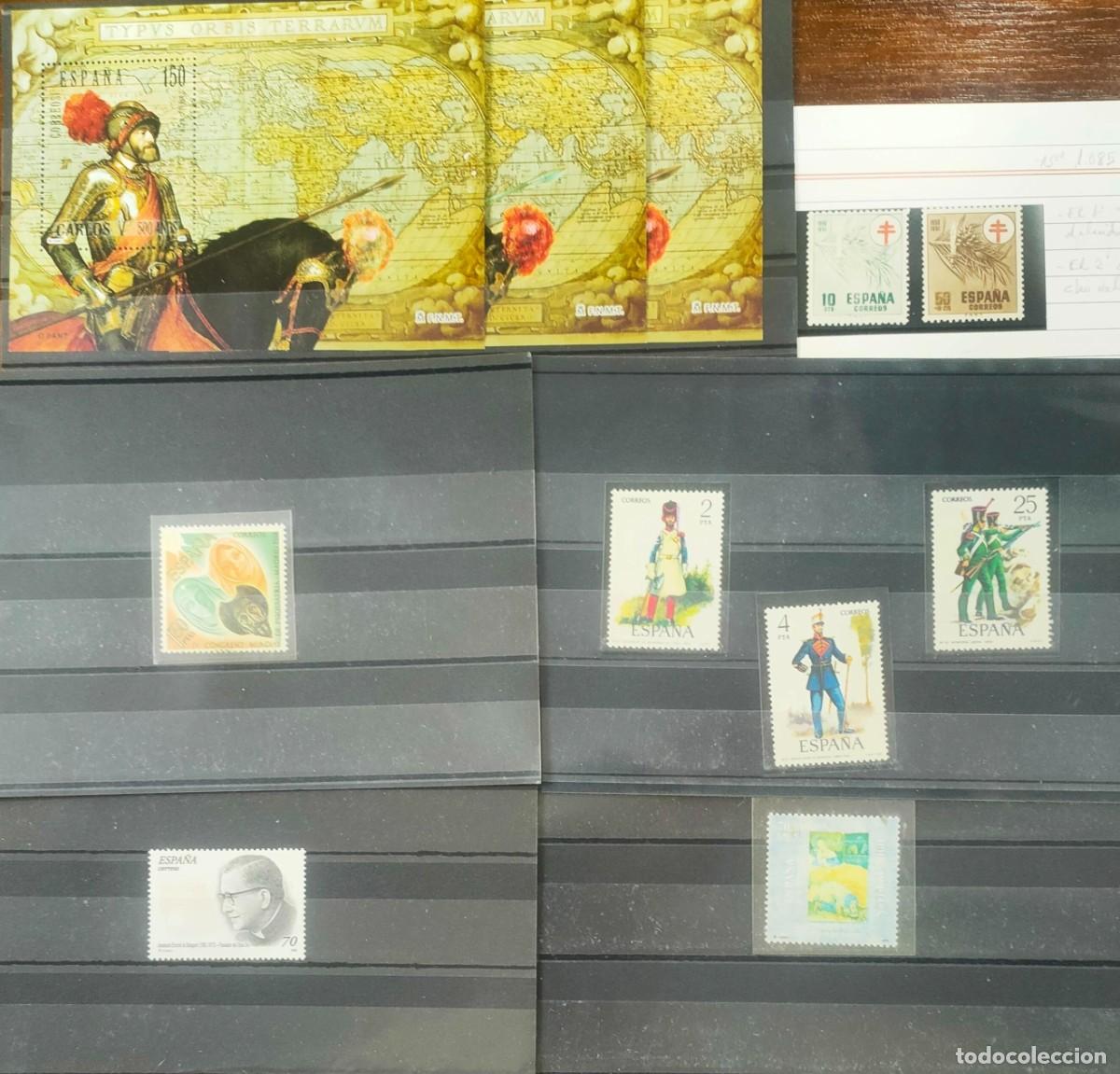Sellos: ESPA&Ntilde;A. LOTE DE VARIEDADES SEGUNDO CENTENARIO. - Foto 1