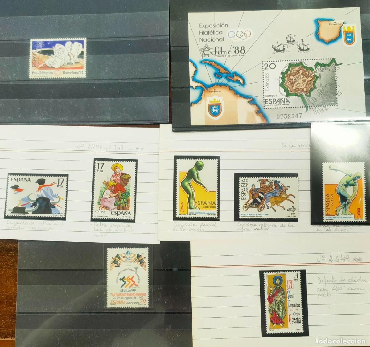 Sellos: ESPA&Ntilde;A. LOTE DE VARIEDADES SEGUNDO CENTENARIO. - Foto 2
