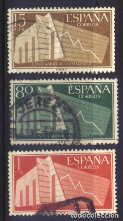 Sellos: S-10598- ESPA&Ntilde;A 1956. ESTADISTICA. - Foto 1