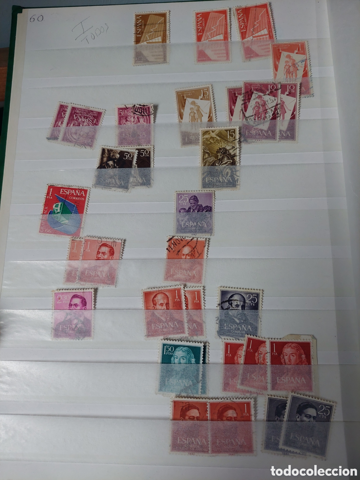 Sellos: ESPA&Ntilde;A LITE USADOS A&Ntilde;OS 60 - Foto 1