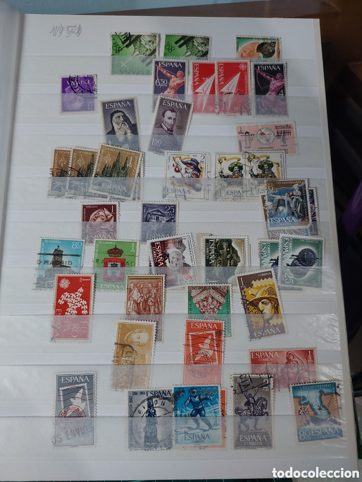Sellos: LOTE USADOS SEGUNDO CENTENARIO ESPA&Ntilde;A - Foto 1